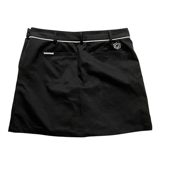 Puma Side Zipper Tennis Golf Skort Skirt Mini Skirt Athleisure Athletic Size M/L - Picture 6 of 6